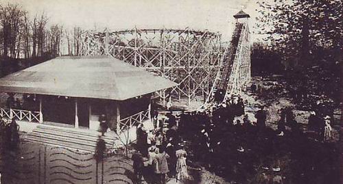 Liberty Amusement Park - Guguac Lake Roller Coaster